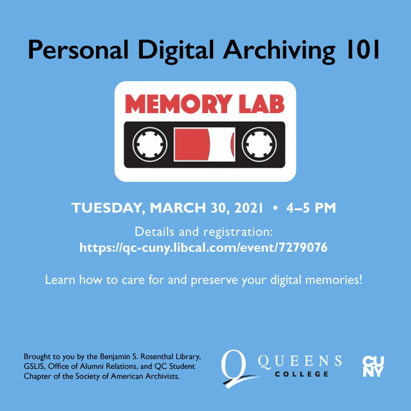 Personal Digital Archiving 101