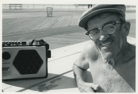 Man with Radio on the Boardwalk, 1984